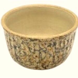 Rare Vintage Red Wing Spongeware Bowl 7c Advertising Spiegelhoff’s Grocery